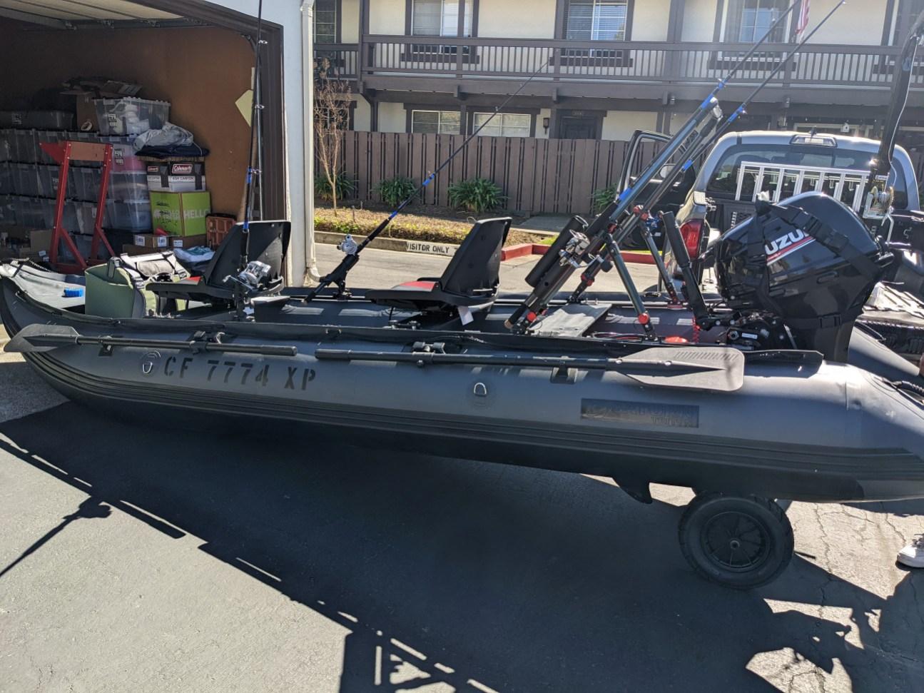 Customer Photo of 2022 15' Saturn Triton Outfitter KaBoat - Customer Added Accessories Not Included