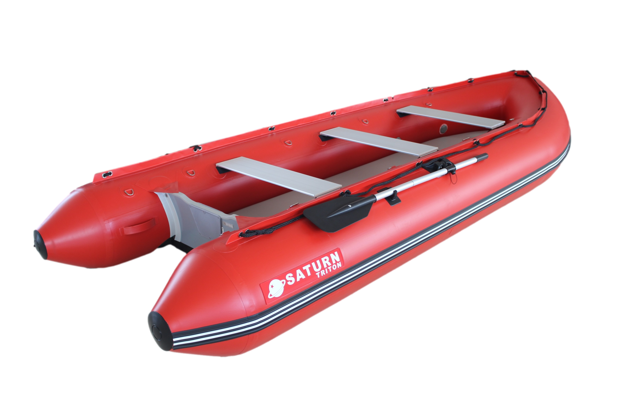 2025/2026 14' Saturn Triton Performance KaBoat - Red
