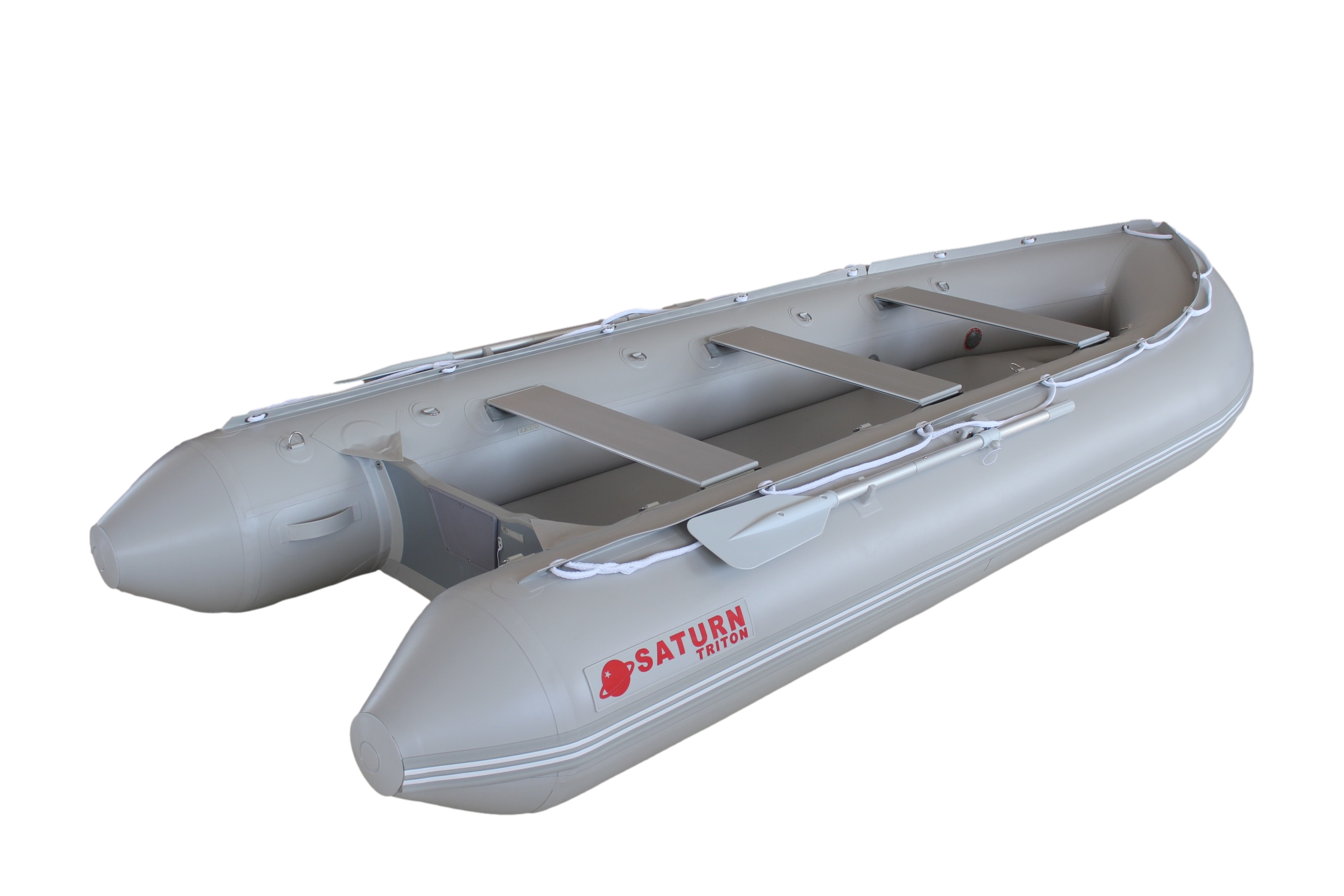 2025/2026 14' Saturn Triton Performance KaBoat - Light Grey
