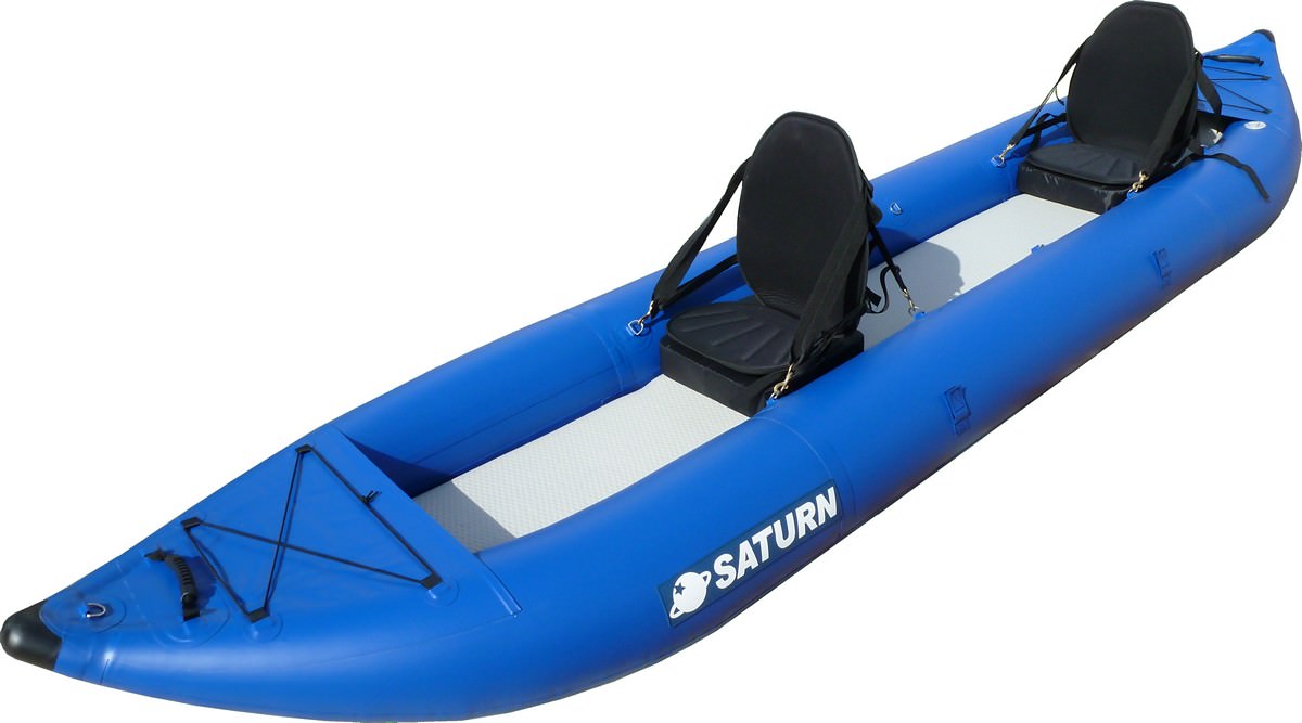 Sevylor Riviera 2 Person Kayak Inflatable Canoe Dinghy Boat Raft Sailing 