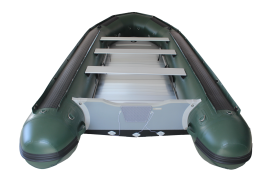 2024 15' Saturn Triton Heavy-Duty Fishing Boat (Green) - TRHD470