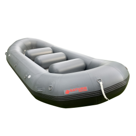 15'8" Saturn Triton Whitewater Raft - Dark Grey - Best Value on the Market!