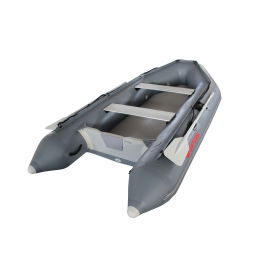 2020 11' Saturn SD330 Dinghy (Dark Grey) With Upgraded C7 Style Inflation Valves - Top View