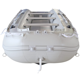 14' Saturn Heavy-Duty Fishing KaBoat (FKB430) - Light Grey - Bow