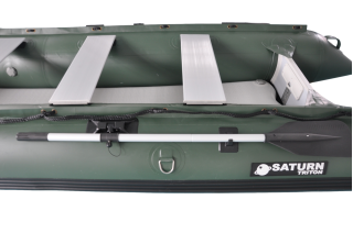 2023 15' Saturn Triton Outfitter KaBoat (Green)