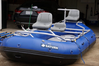 Saturn Raft with NRS Fishing Frame