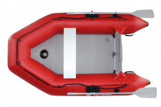 2020 7'6" Saturn Dinghy (SD230 ) - Red - Top View