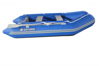 9'6" Saturn Dinghy SD290 Blue - Side View