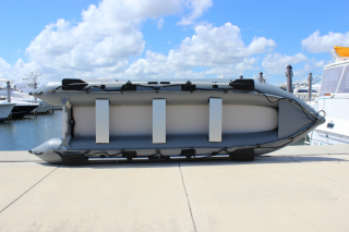 15' Saturn Inflatable XL KaBoat - Gun Metal Grey - Alaska Series (Upgraded Leafield C7 Valves Not Shown)