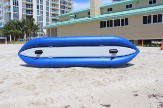 14' Saturn Ocean Kayak with Installed 2nd Removable Fin