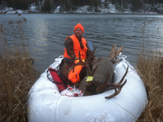 Customer Photos - 12' Saturn SD365 Inflatable Boat After Successful Hunt
