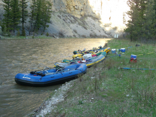 Customer Review Photo - 15' Saturn Whitewater Raft on Multi-Day Camping Trip