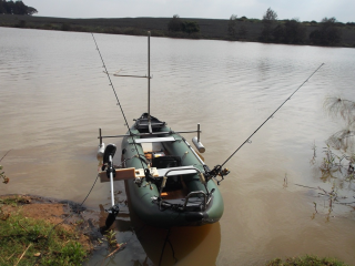 Customer Photo - 13' Saturn Fishing Kayak FK396 - Custom Fishing Machine