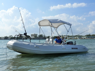 Customer Photo - 15' Saturn Inflatable Boat - SD470 - w/ Aluminum Floor - Fishing Boat