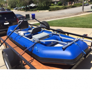Saturn 12'6" Whitewater Raft with NRS Custom Frame Package