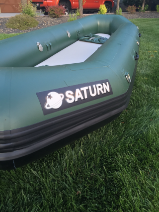 2017 12'6" Saturn Soloquest Self-Bailing Raft