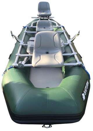 12'6" Saturn Soloquest Raft with NRS Fishing Frame Package - $2600