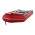 2020 11' Saturn SD330 Dinghy (Red) With Upgraded C7 Style Inflation Valves - Front Angle View