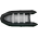 15' Saturn Inflatable Boat - SD470 - w/ Aluminum Floor - Black