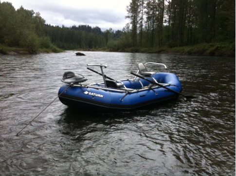 Saturn Raft with NRS Fishing Frame