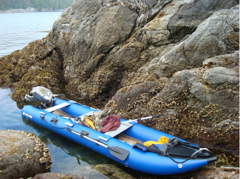 Customer Photo - Older Version 15' Blue Saturn KaBoat SK470