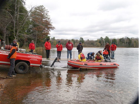 14' Saturn XHD430 Dinghy - Rescue Operation