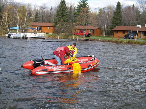 14' Saturn Dinghy - Rescue Operation Training