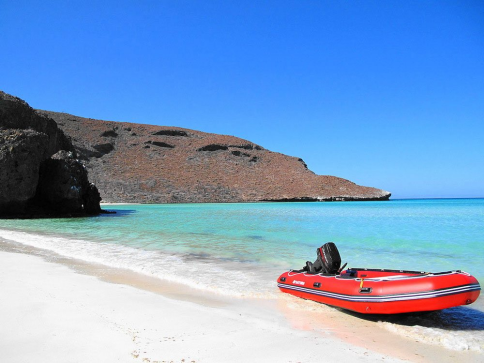 Customer Photo - 14' Saturn Inflatable Boat - Red
