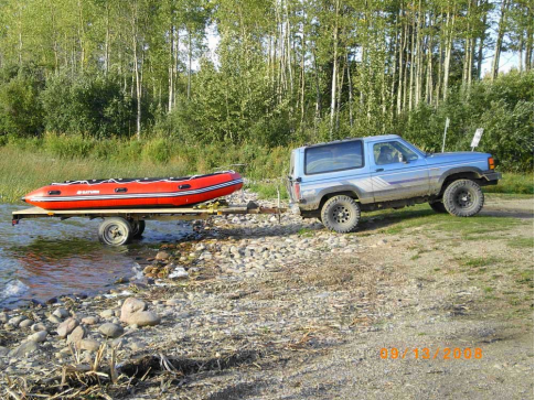 Customer Photo - 14' Saturn Inflatable Boat - Red