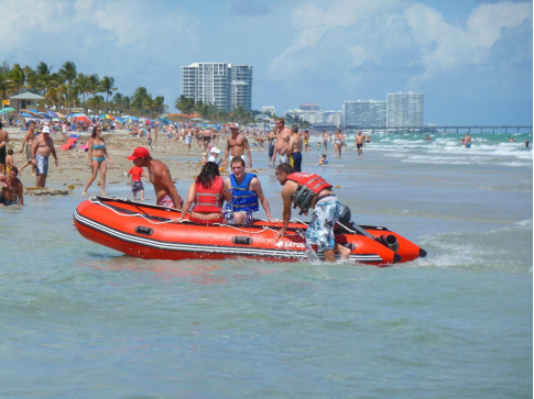 Customer Photo - 14' Saturn Inflatable Boat - Red