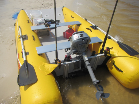 Customer Photo - 11' Saturn Inflatable Catamaran MC330