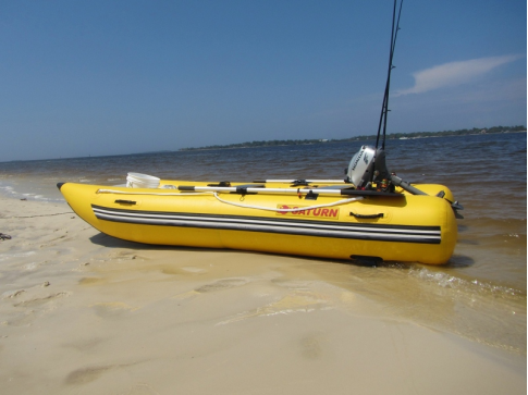 Customer Photo - 11' Saturn Inflatable Catamaran MC330