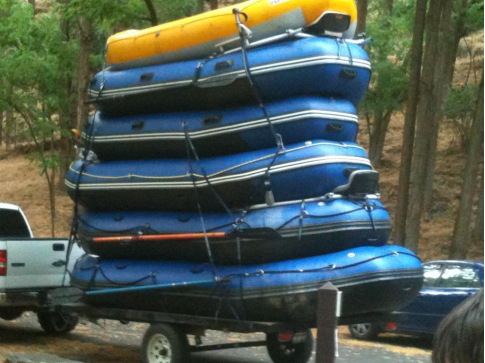 Customer Photo - 16' Saturn Whitewater Raft - Bottom of the Fleet