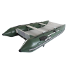 12' Saturn Triton Inflatable Catamaran (Green) - 1.2mm Suijia PVC