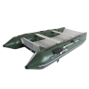 12' Saturn Triton Inflatable Catamaran (Green) - 1.2mm Suijia PVC
