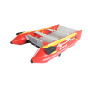 9'6" Saturn Triton Inflatable Catamaran (Red) - 1.2mm Suijia PVC