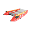 9'6" Saturn Triton Inflatable Catamaran (Red) - 1.2mm Suijia PVC