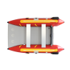 9'6" Saturn Triton Inflatable Catamaran (Red) - 1.2mm Suijia PVC