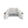 11' Saturn Triton Inflatable Catamaran (Grey) - 1.2mm Suijia PVC