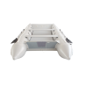 11' Saturn Triton Inflatable Catamaran (Grey) - 1.2mm Suijia PVC