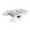 11' Saturn Triton Inflatable Catamaran (Grey) - 1.2mm Suijia PVC