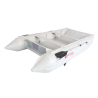 11' Saturn Triton Inflatable Catamaran (Grey) - 1.2mm Suijia PVC