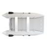 11' Saturn Triton Inflatable Catamaran (Grey) - 1.2mm Suijia PVC