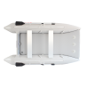 11' Saturn Triton Inflatable Catamaran (Grey) - 1.2mm Suijia PVC