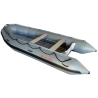 14' Saturn Inflatable Boat - Gun Metal Gray (Alum. Floor Upgrade Not Shown)